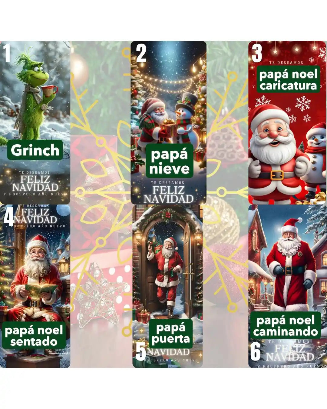 FORRO FUNDA PARA PUERTA NAVIDEÑA