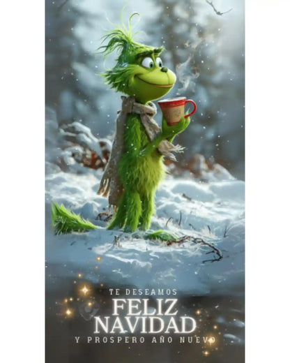 FORRO FUNDA PARA PUERTA NAVIDEÑA