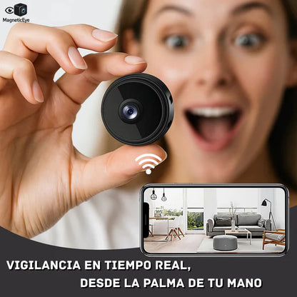 Mini Cámara de Seguridad Full HD - Precisa y Discreta